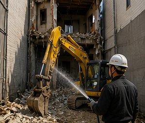 狭小地解体工事