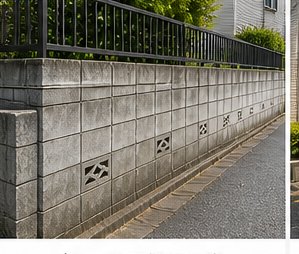 ブロック塀解体工事
